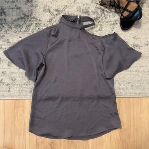 Express One Shoulder Blouse Top